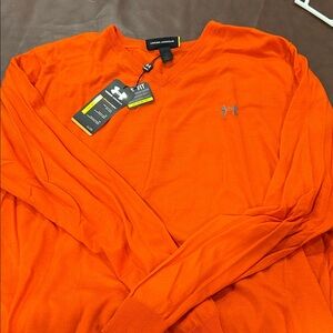 Under Armour Bright Orange Pullover